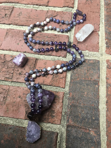 DIY Crystal Mala Beads for Goal Setting & Meditation - Creative